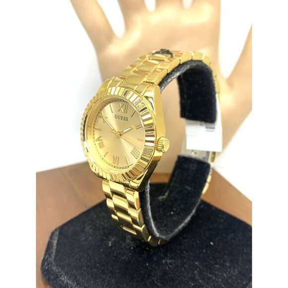 Guess Women\'s Watch GW0687L2 Quartz Gold Dial Stainless Steel 30mm main image 11
